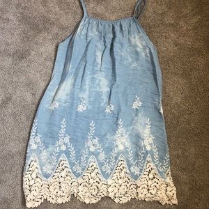 Denim dress